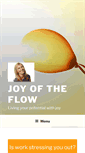 Mobile Screenshot of joyoftheflow.com