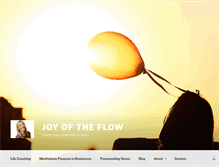 Tablet Screenshot of joyoftheflow.com